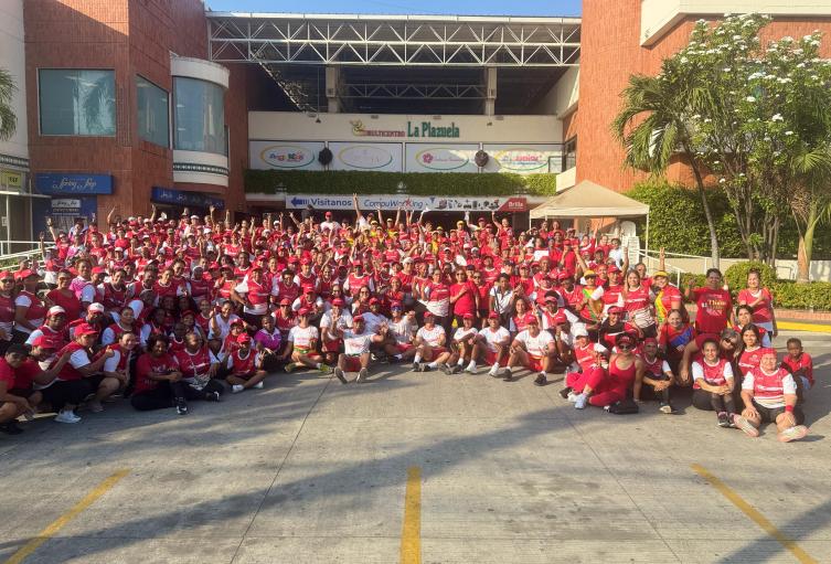 Cartagena conmemoró el Día Mundial de la Actividad Física con masiva jornada recreodeportiva
