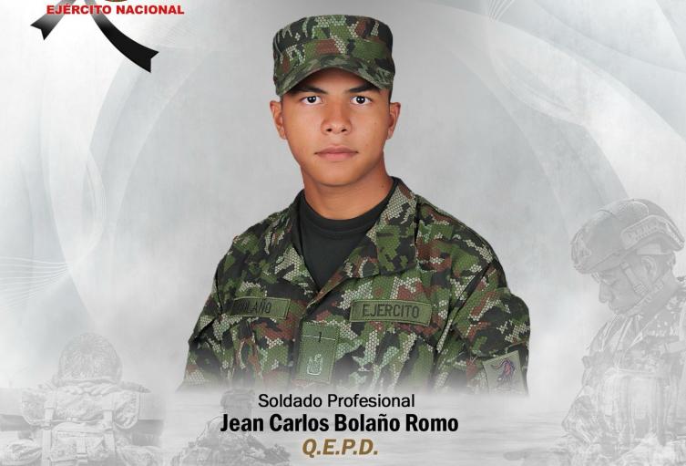 Soldado muerto en ataque