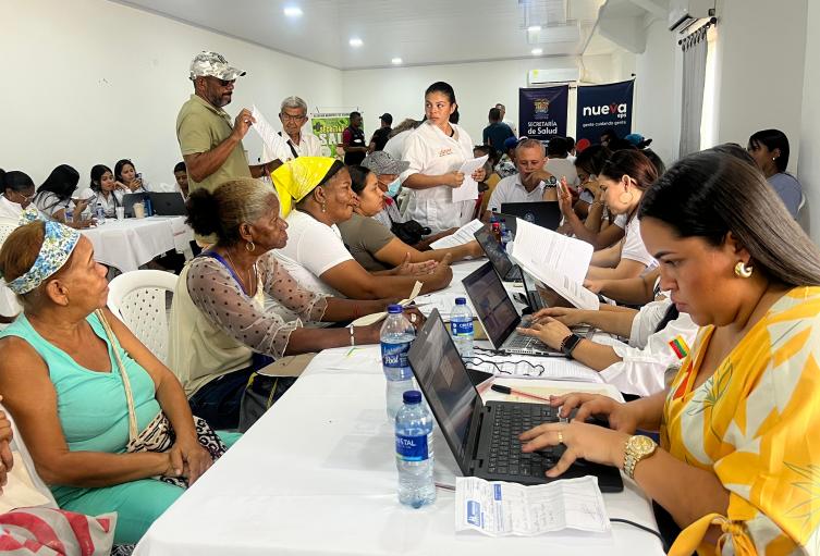 Jornadas de salud en Bolívar