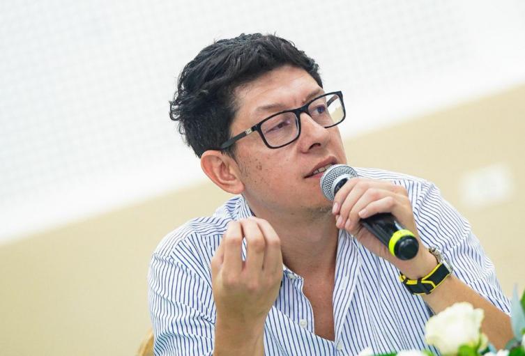 Ministro de Educación, Daniel Rojas.