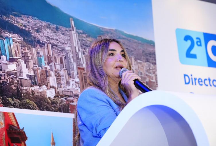 Nadia Blel, presidenta del Partido Conservador
