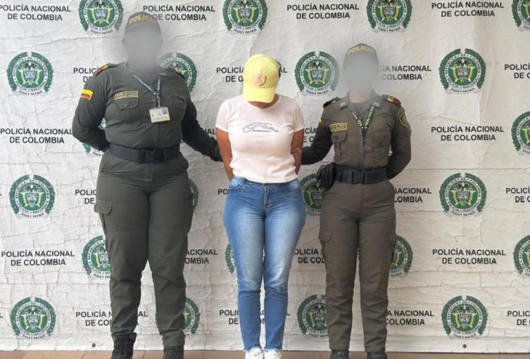Detenida por las autoridades