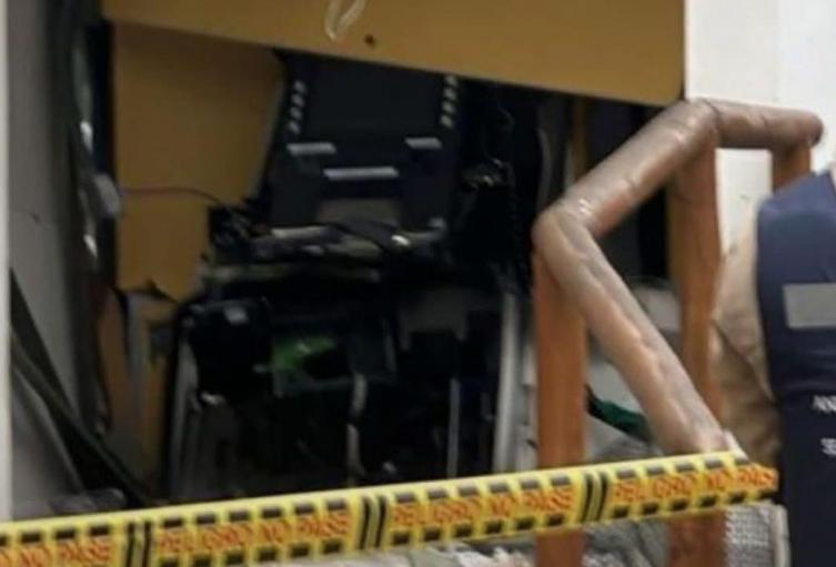 Roban cajero de Bancolombia