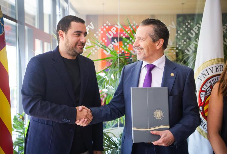 Gobernador Arana firma alianza en España