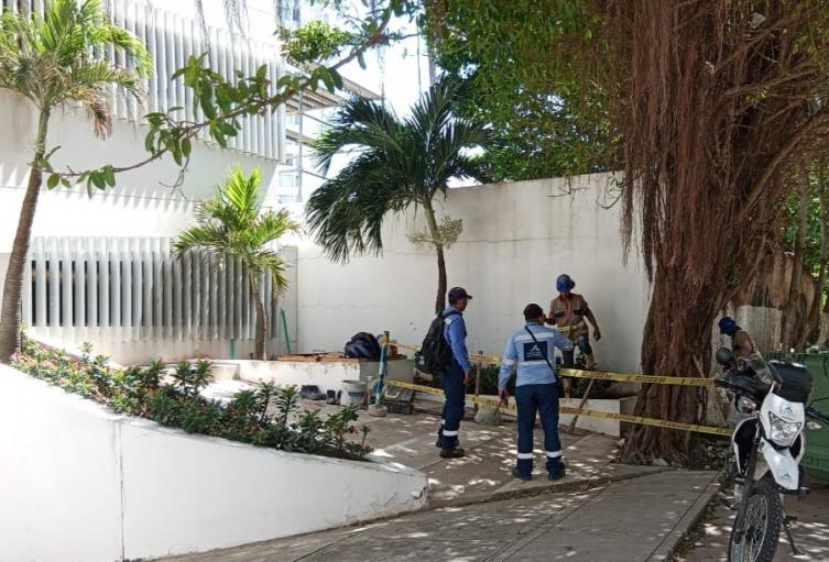 Aguas de Cartagena detecta conexión ilegal en exclusiva zona de la ciudad
