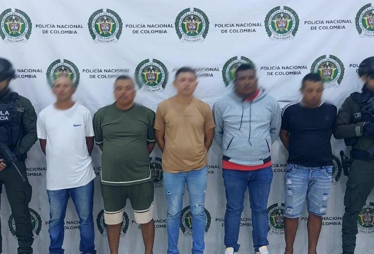Las capturas fueron en varios municipios