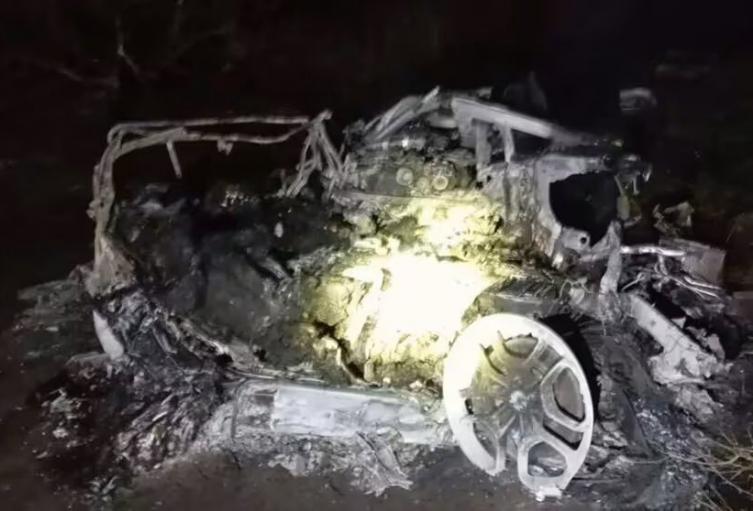 Lamborghini en el que viajaba Diogo Jota en su accidente