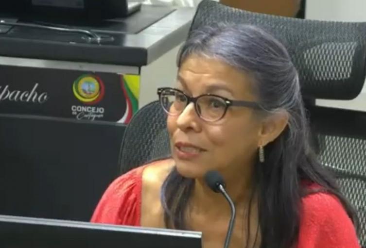 Declaraciones en medio de reunión de concejales