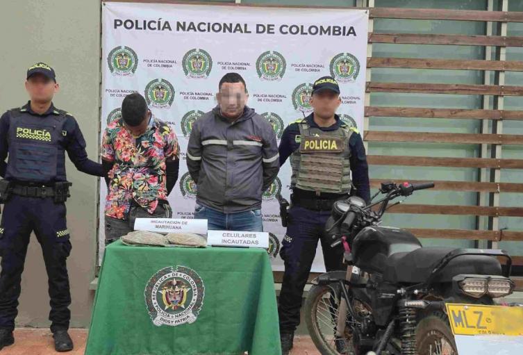 Detenidos por las autoridades 