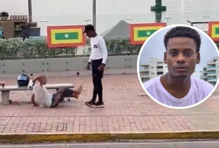 El joven entregó su versión de los hechos 