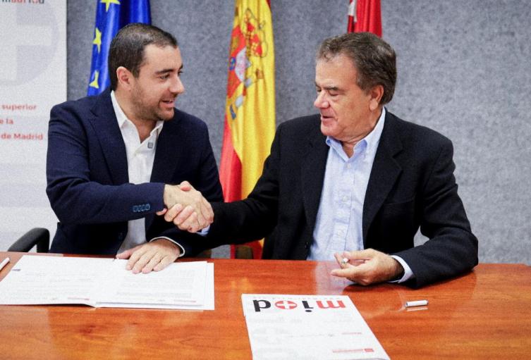 Yamil Arana y Federico Morán