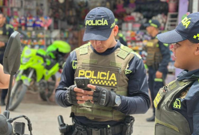 Puestos de control en puntos claves del departamento