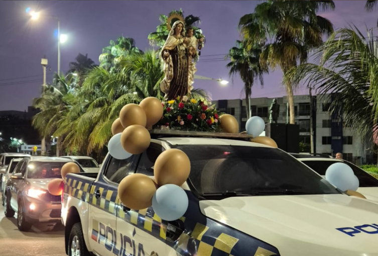 Movilidad por la fiesta de la Virgen del Carmen