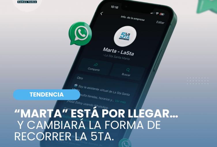 Santa Marta lanza a “Marta”, una guía turística digital con inteligencia artificial para visitantes y locales