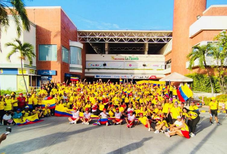 Cartagena madrugó a celebrar la Independencia con deporte, música y orgullo patrio