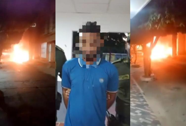 Hombre incendió la vivienda de una mujer por negarse a pagarle una extorsión Jul 21