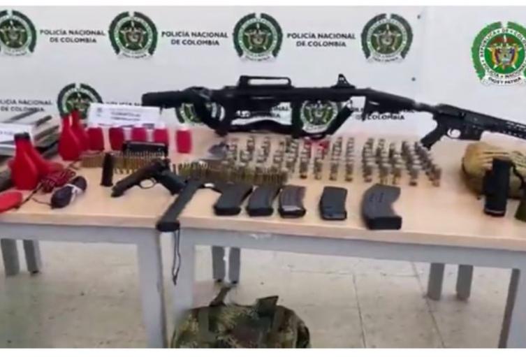 Las autoridades destruyeron un centro de explosivos del Clan del Golfo