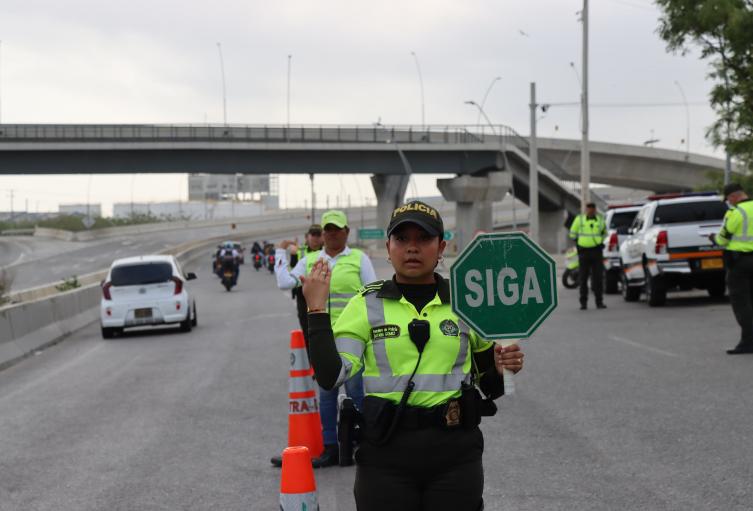 Policía de tránsito
