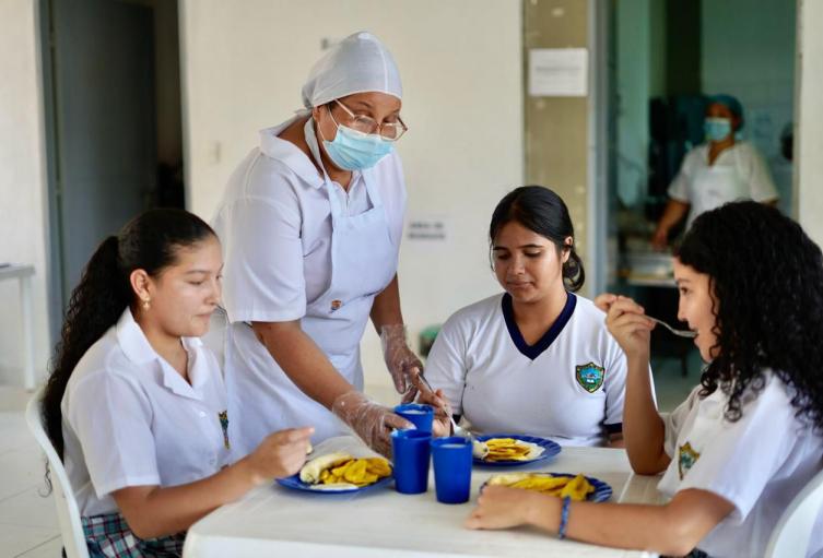 nuevos comedores escolares en Bolívar nuevos comedores escolares en Bolívar