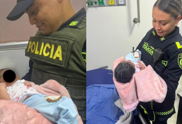 Bebé hallada en basurero 