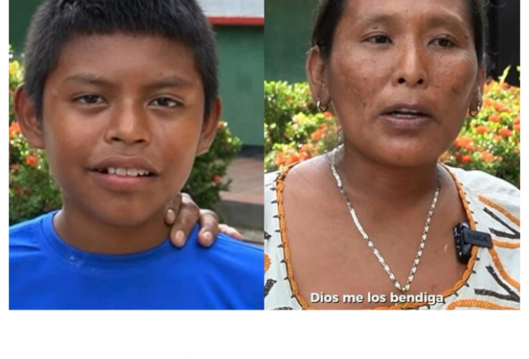 Madre apoya a su hijo a cumplir sus sueños de ser acordeonero. 