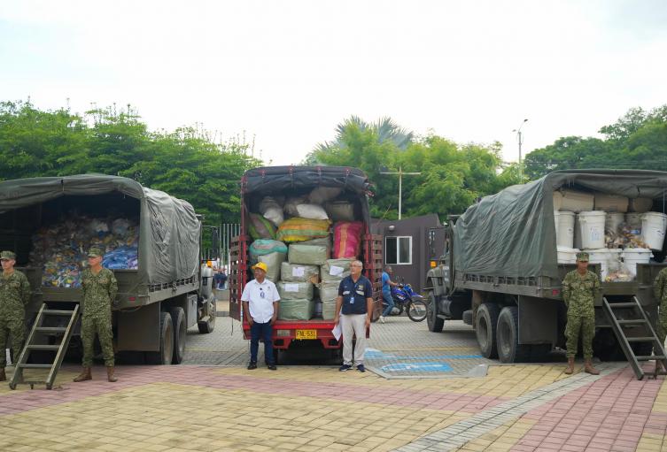 Entregas humanitarias sur de Bolívar