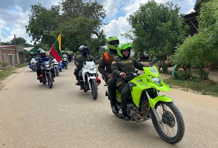 Caravanas de Seguridad en Bolívar llegarán a 25 municipios del departamento  
