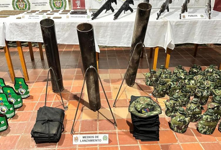 Incautación Clan del Golfo sur de Bolívar