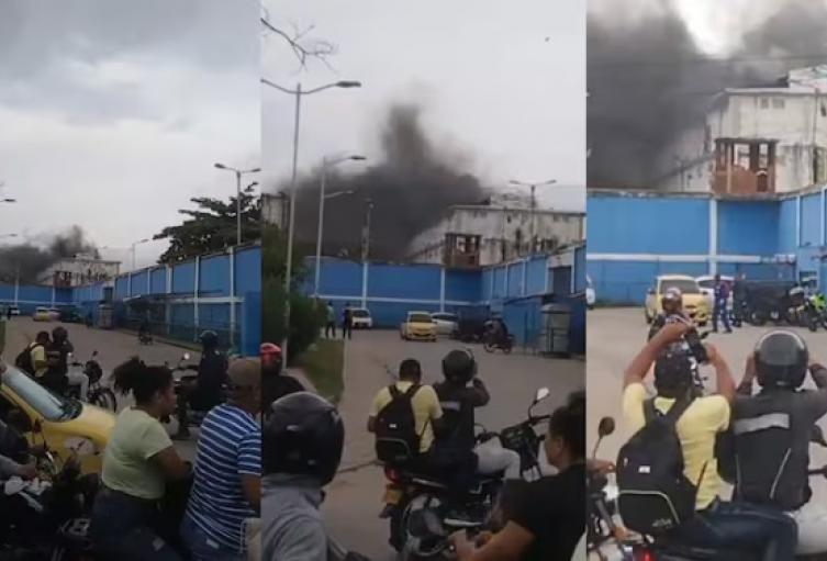 Incendio Cárcel El Bosque
