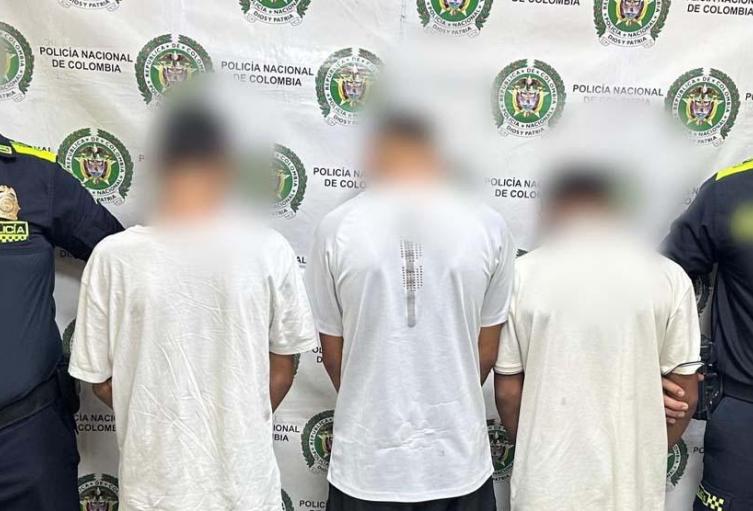 Tres adolescentes capturados 