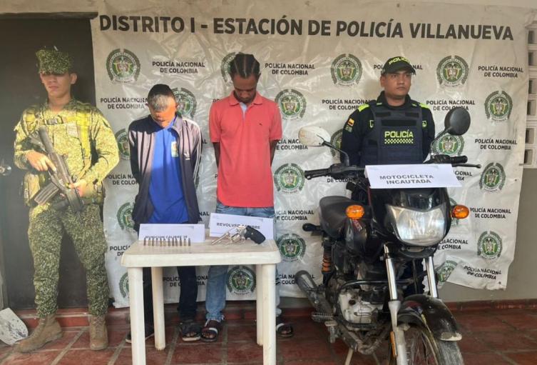 Detenidos en Villanueva