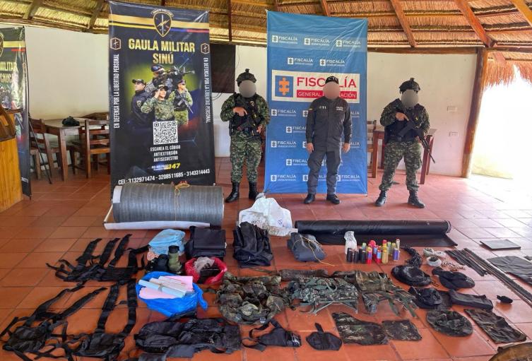 El operativo se cumplió en Ayapel