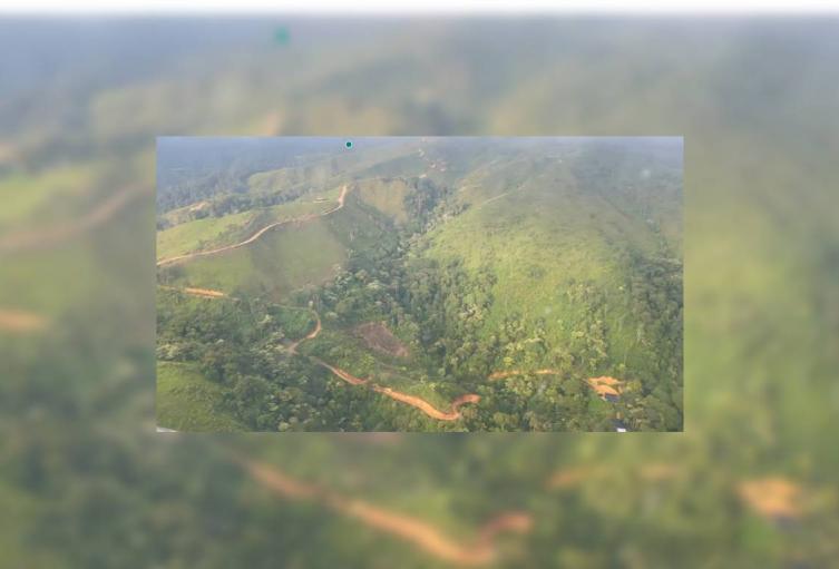Sobrevuelo, Sur de Bolívar, 2025