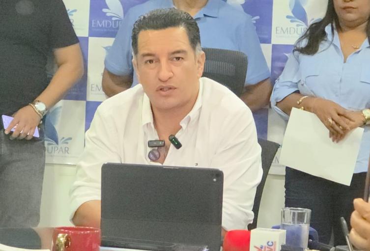 Secretario de Transparencia, Andrés Idárraga en Valledupar. 