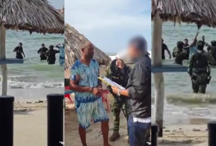 Vídeo | Así intentó huir un presunto narcotraficante que enviaba cocaína desde Cartagena  