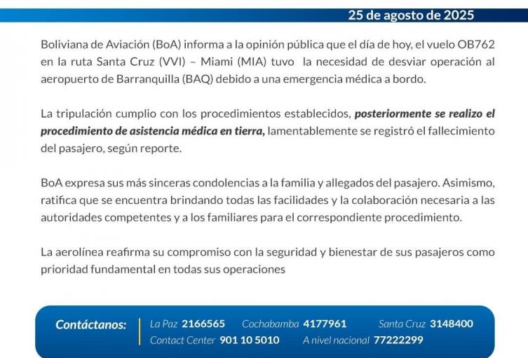 Según el acompañante del occiso, este no habría presentado quebrantos de salud previos 