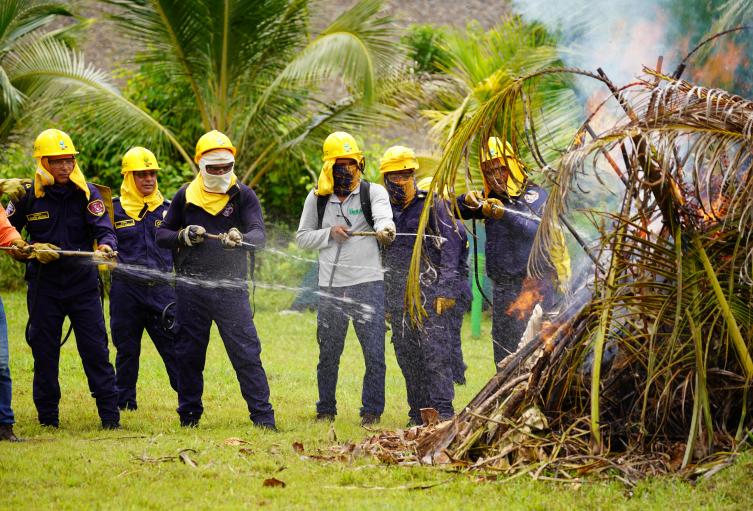 Se alistan para temporada de incendios