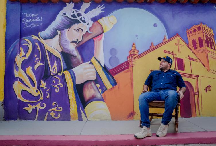 Murales con realidad aumentada en Mompox 