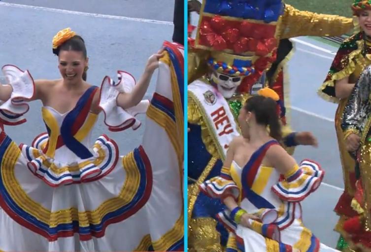 El sabor del Carnaval se tomó el Estadio Metropolitano en la previa de Colombia