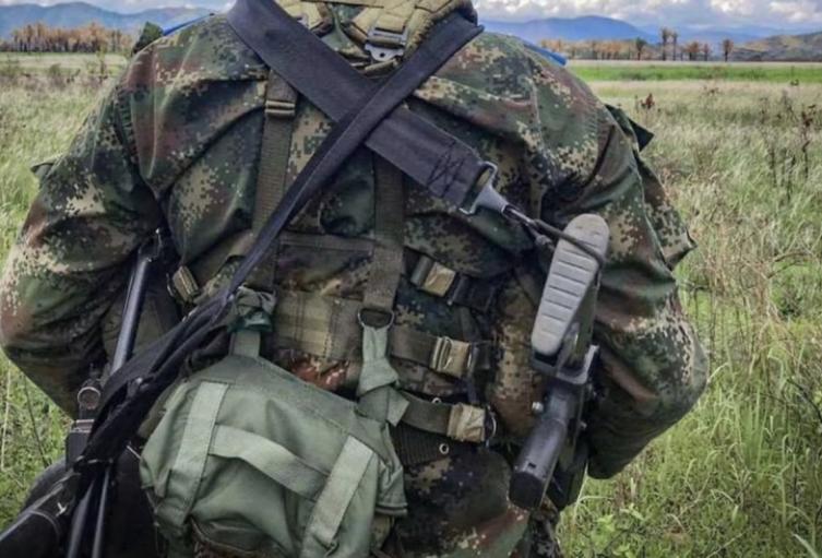 Tropas del Ejército Nacional.