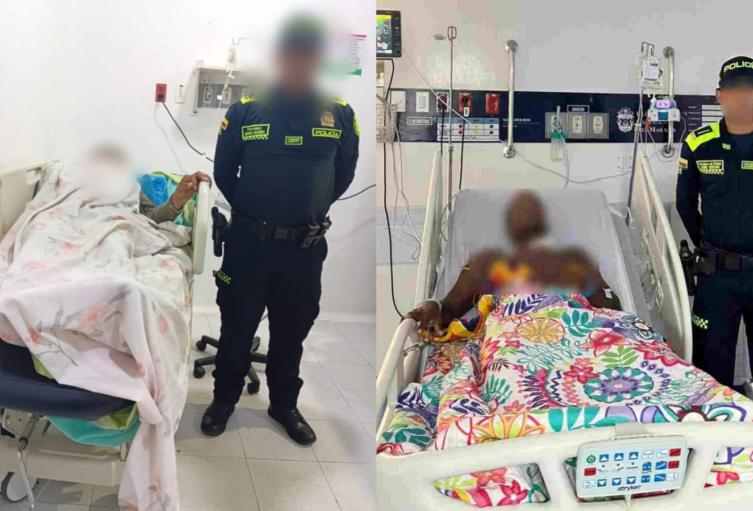 Policía frustra un robo y captura a dos presuntos delincuentes en el barrio Pie de la Popa de Cartagena