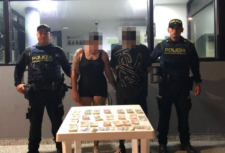 Capturan a dos personas que intentaron sobornar a policías en Cartagena  