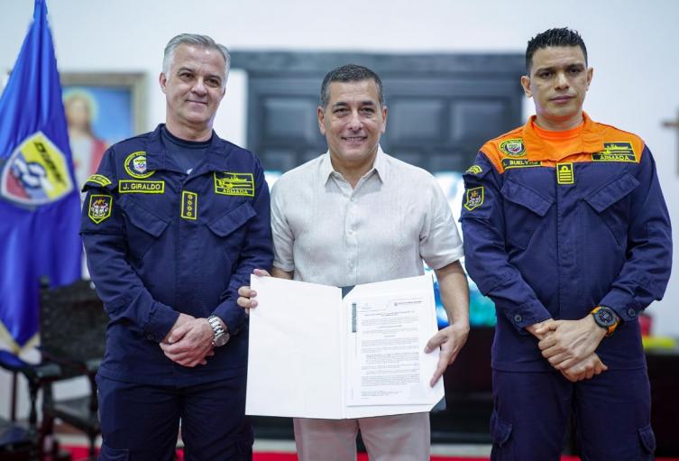 Firma simbólica con la DIMAR