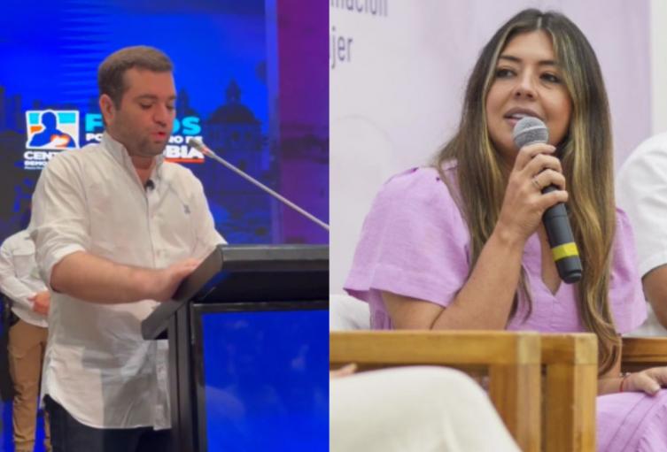 Enrique Cabrales y Juliana Aray