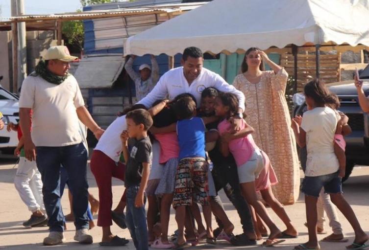 Asentamiento La Pista, ubicado en Maicao (La Guajira).