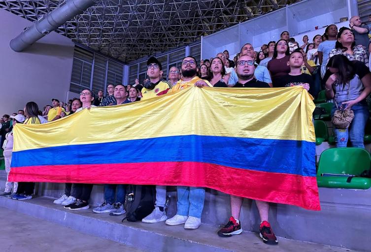 Hinchas de la Selección Colombia