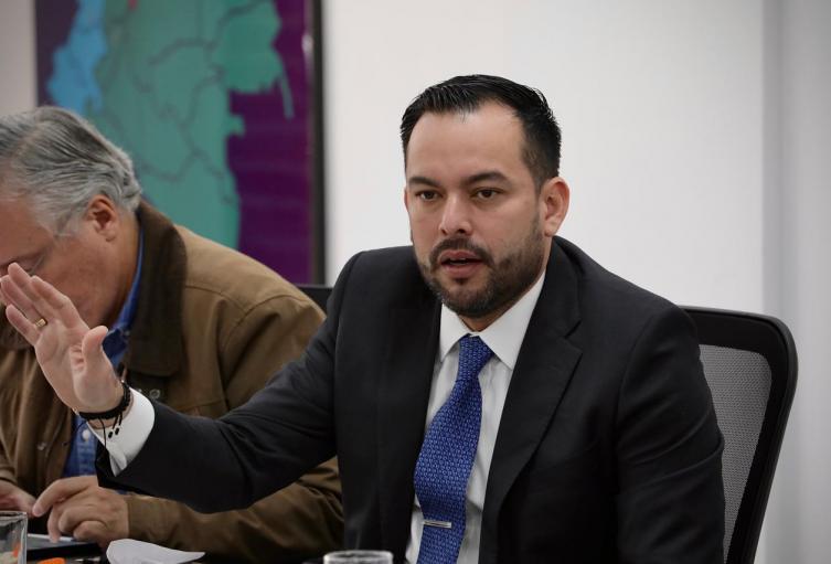 Edwin Palma, ministro de Minas y Energía.