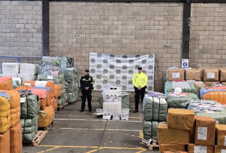 La mercancía incautada no contaba con la documentación exigida legalmente