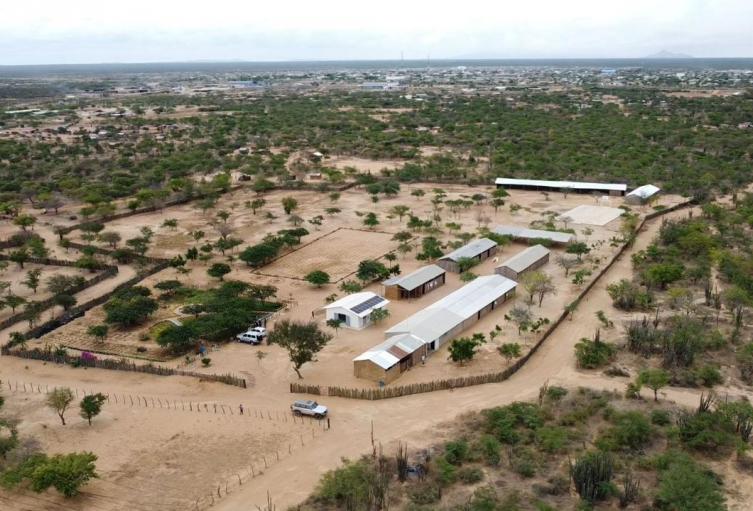 Corregimiento de Nazareth en la Alta Guajira. 