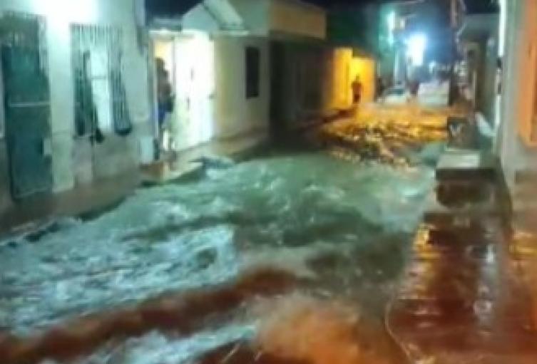 Más de 70 familias resultaron afectadas con las lluvias del pasado fin de semana